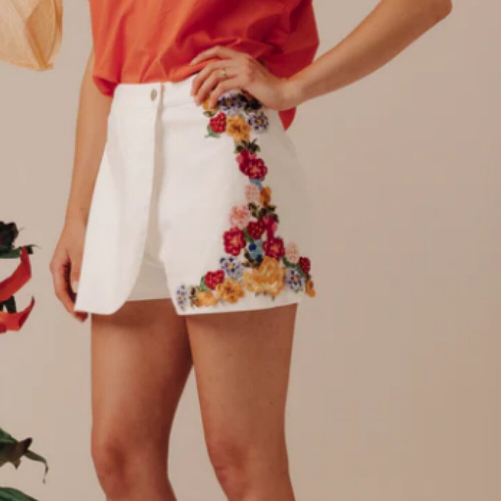 Embroidered Marie Skort - Love the Label